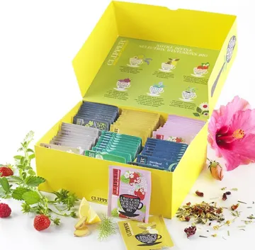 Clipper, coffret Infusions bio, 6 recettes, 60 sachets