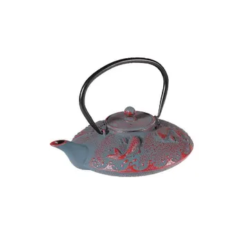 lachineuse théière japonaise en fonte, carpes koï, 0,8 l