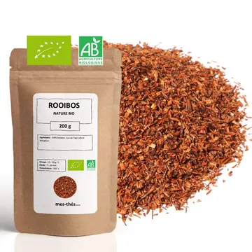 Mes Thés, rooibos bio nature en vrac, 200 g