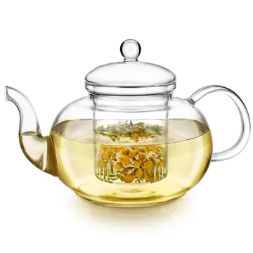 Teabloom Blossoms 946 ml, théière en verre pour la cuisinière
